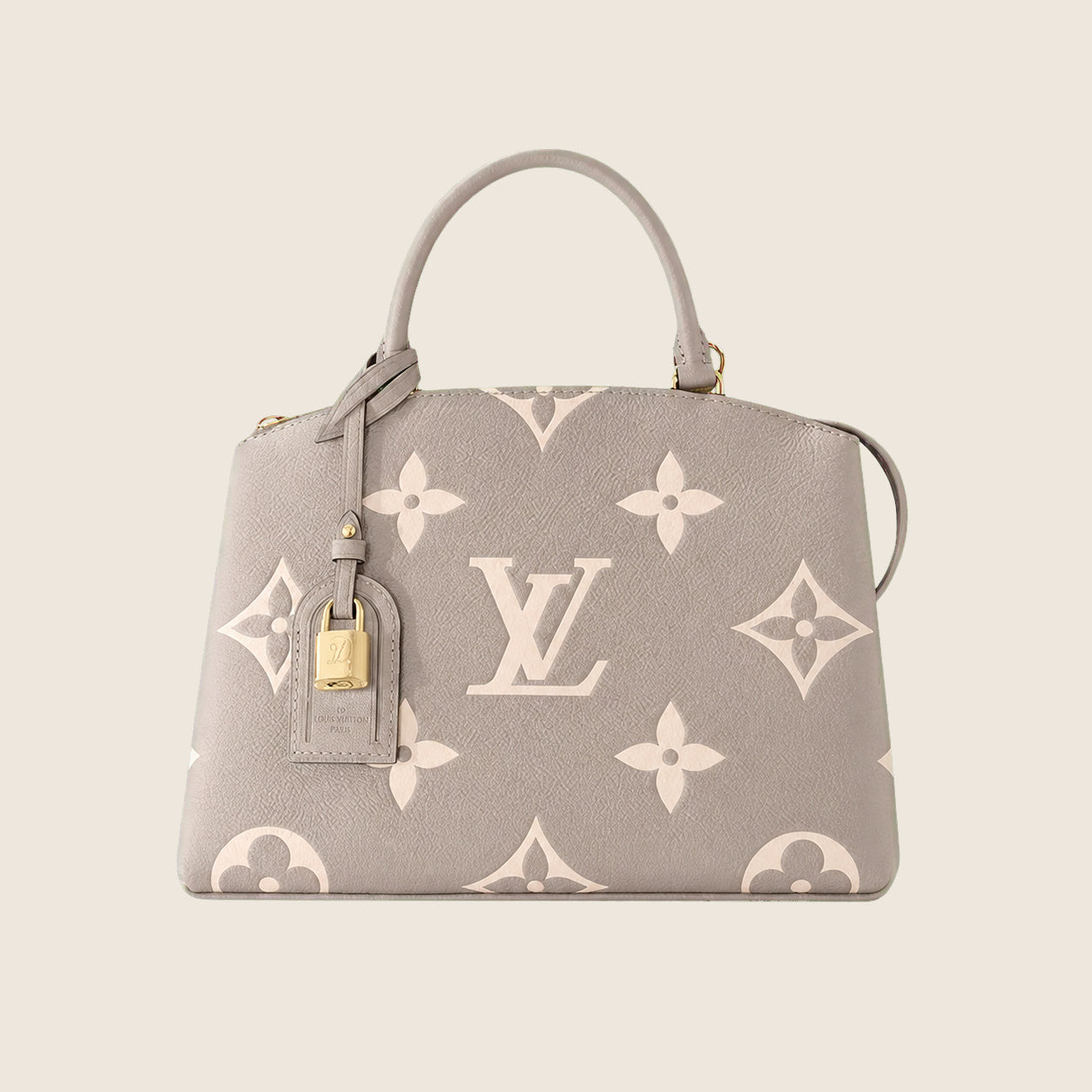 Sac à main Louis Vuitton Petit Palais — Beige