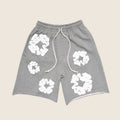 Short Denim Tears — Gris chiné