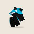 Ensemble Lacoste — Noir et turquoise