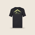 Tee-shirt Nike Trail — Noir logo citron