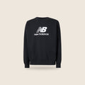 Pull New Balance — Noir logo blanc